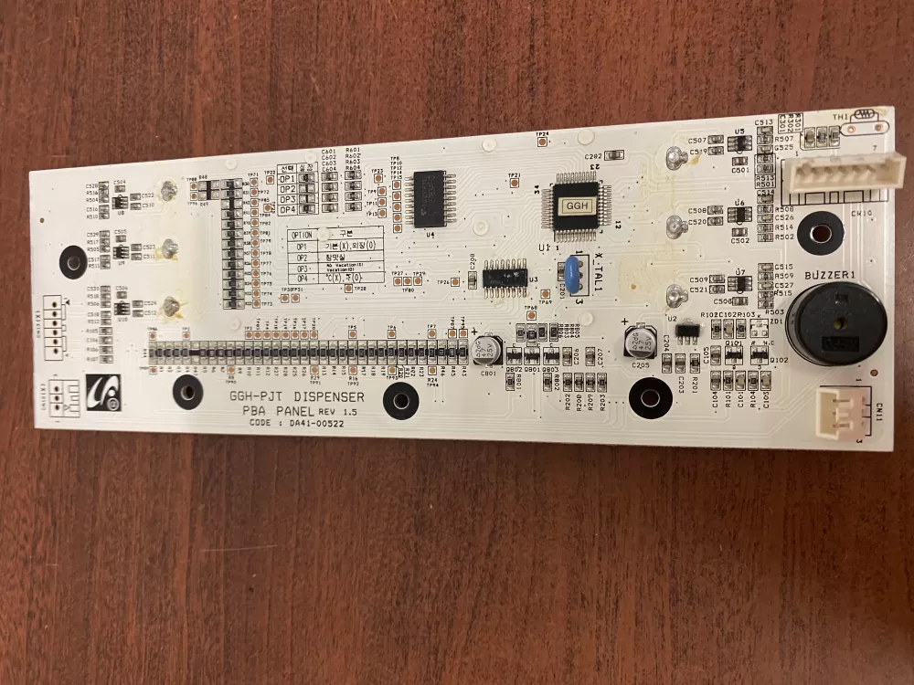 Samsung DA41-00522A Refrigerator Dispenser Control Board AZ38035 | BK395