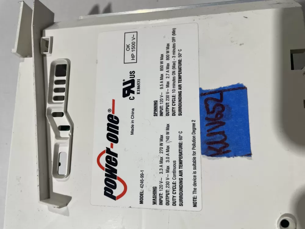Frigidaire Kenmore 5304504863 4246991 Washer Control Board AZ123470 | KMV652