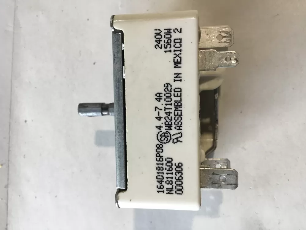 GE  Hotpoint  General Electric WB24T10025  164D1816P012  769692  AH236750  AP2024072  EAP236750  PD00001118  PS236750  WB24T10029  164D1816P008  769696  AH236754  AP2024076  EA236754  EAP236754  PD00008555  PS236754 Range Switch Infinite