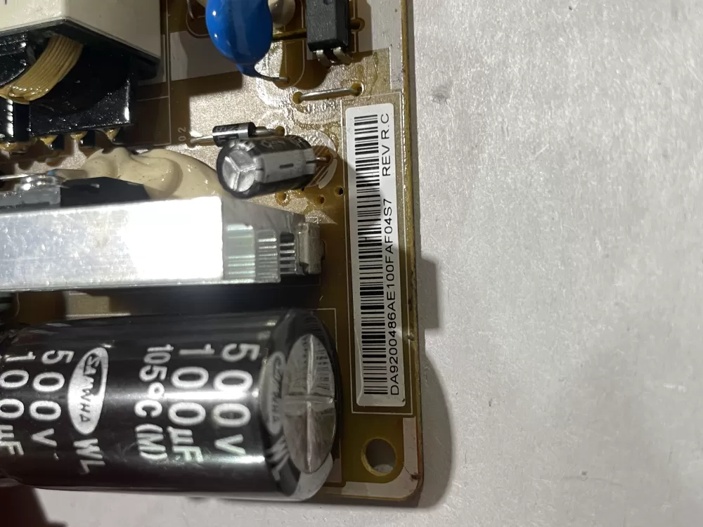 Samsung DA92 00486A Refrigerator Control Board AZ183507 | Wm2703