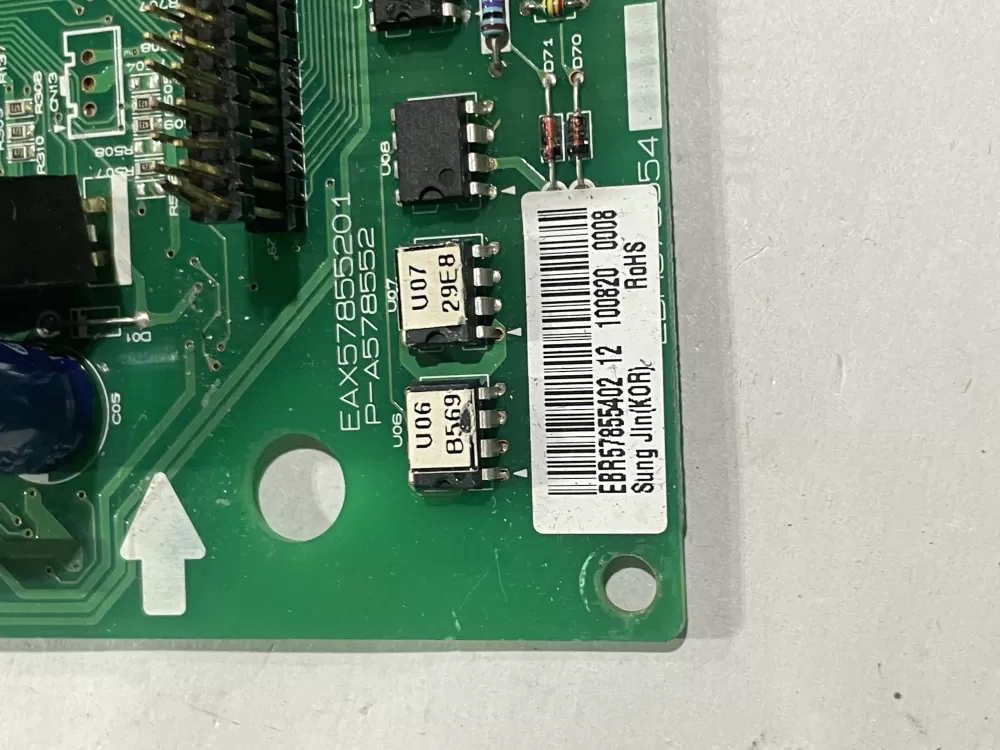 GE WB27X35345 Microwave Control Board AZ168118 | Wm585