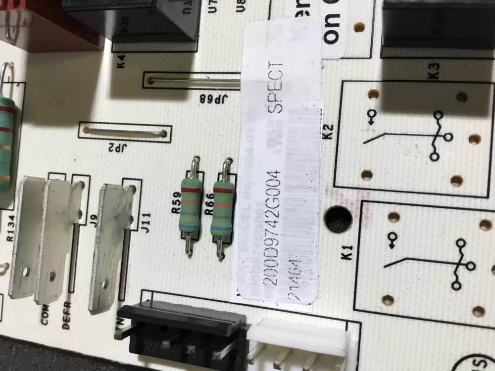 GE EBX1110P002 200D49742G004 WR55X10996 Fridge Control Board AZ95800 | NR51