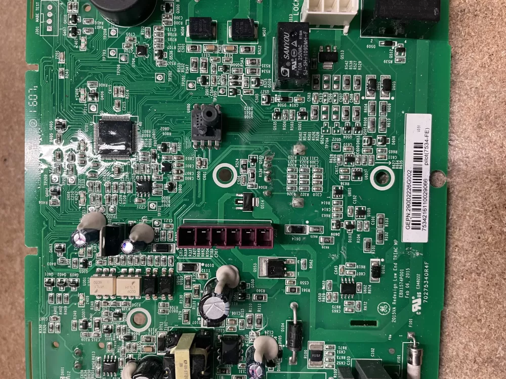 GE WH22X29556 WH18X25896 290D2226G002 Washer Control Board AZ23502 | KM1321