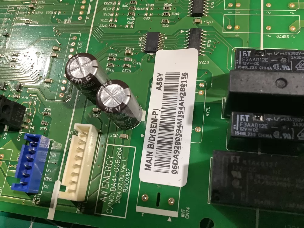 Samsung DA92 00594M DA9200594M Refrigerator Control Board AZ145331 | NR2417