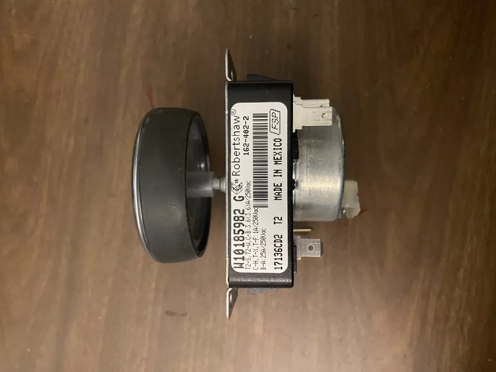 Whirlpool Maytag Kenmore AP6016541 W10185982 WPW10185982VP WPW10185982 PS11749831 Dryer Timer