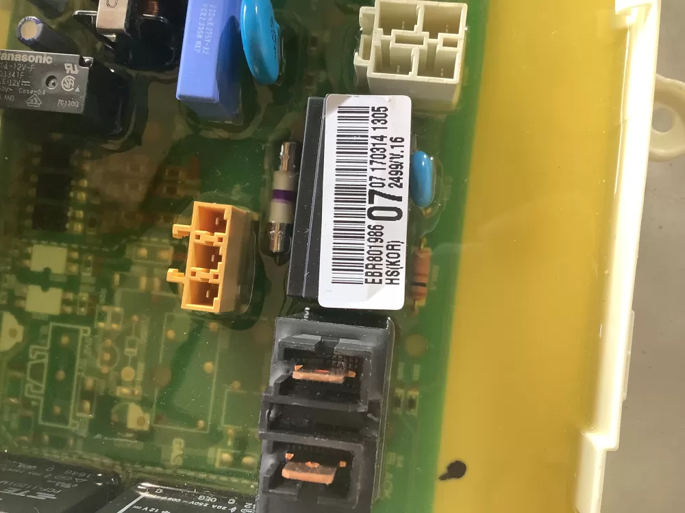 LG EBR80198607 Dryer Control Board AZ150414 | BGV772