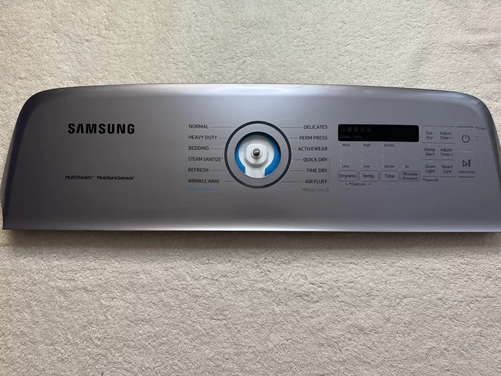 Samsung DC64-03841B Dryer UI Display Console Control Board