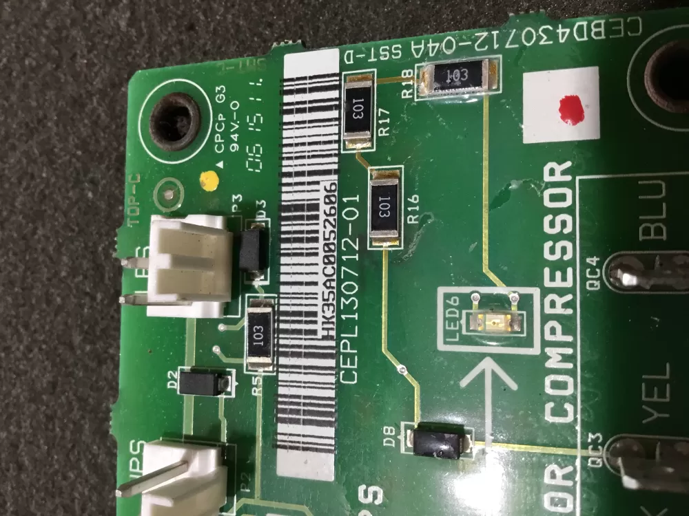 Carrier Bryant CEPL130712 01 Hk35ac005  Control Board AZ109762 | NR491