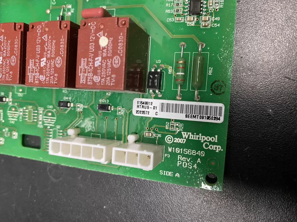Whirlpool Maytag W10259855 W10156840 Refrigerator Control Board AZ16231 | BK811