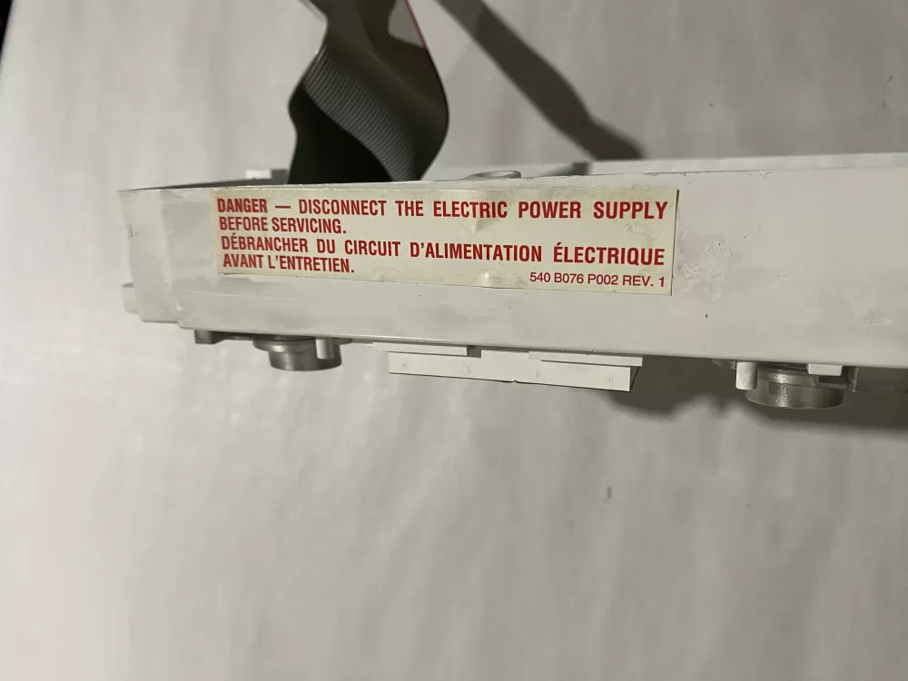 GE 540B076P002 Dryer Control Board UI Assembly AZ190855 | BKV875