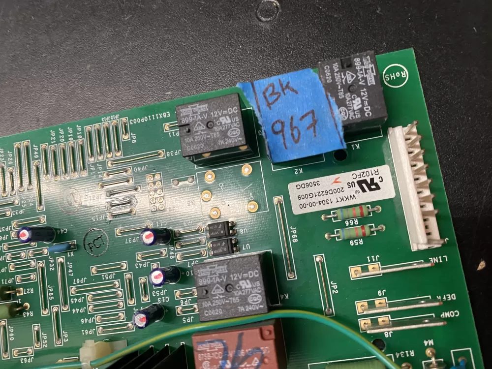 GE 200D6221G009 EBX1110P003 Refrigerator Control Board AZ19747 | BK967