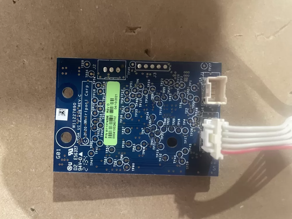 Whirlpool W11374896 W11374898 Washer Control Board AZ64501 | KM2085