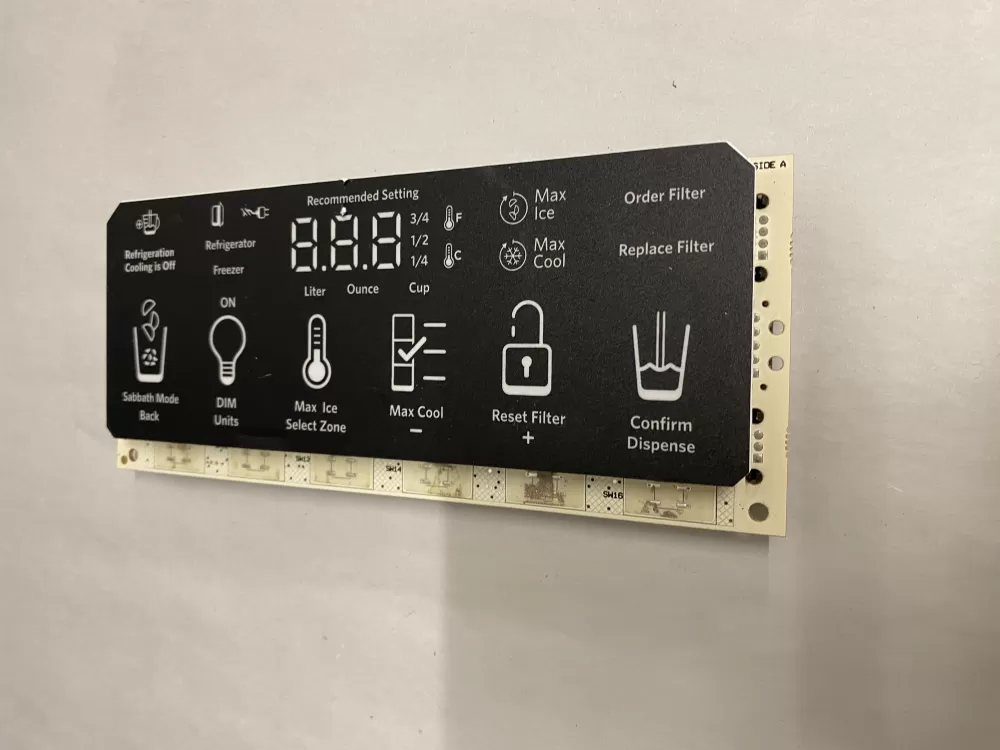 Whirlpool W11129555 Refrigerator Dispenser Control Board AZ224066 | BK1347
