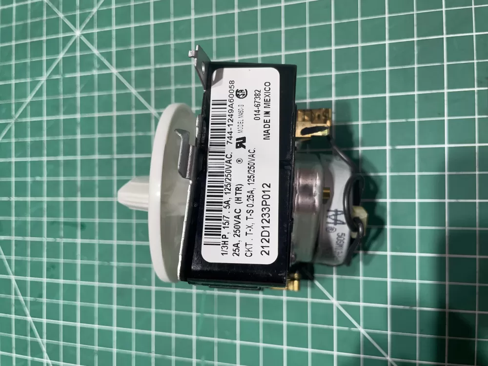 GE 212D1233P012 WE4M364 Dryer Timer