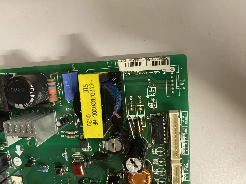 LG Kenmore AP4450216 6871JB1431A Refrigerator Control Board AZ230643 | BK1200
