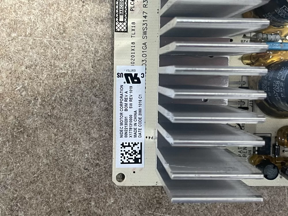 GE 00N22130201 Washer Control Board AZ19294 | KM980