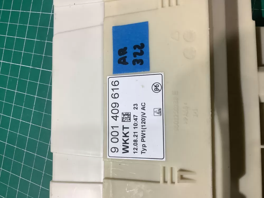 Bosch 9 001 409 616 Diswasher Control Board AZ190353 | AR322