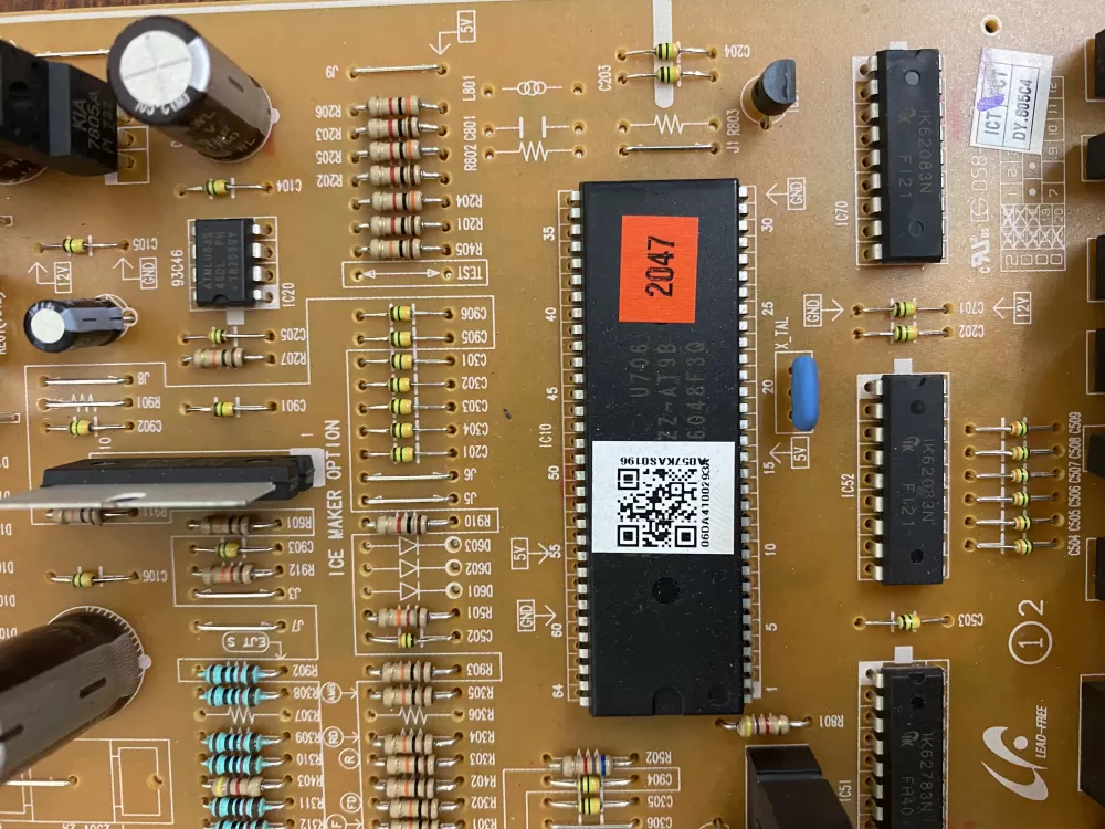Samsung DA41 00292A 00293A Refrigerator Control Board AZ33427 | BK1685