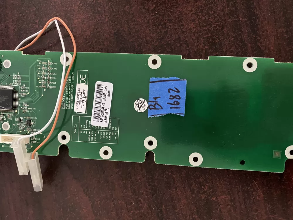 LG EBR67357914 EBR67357934 PS11761182 Refrigerator Board AZ32978 | BK1682