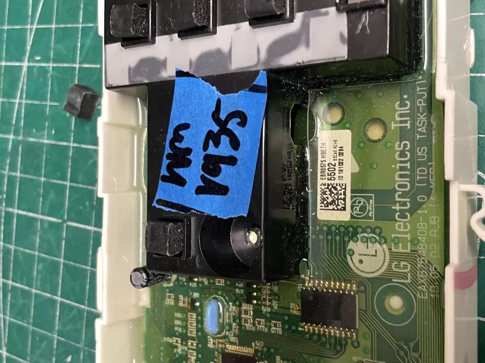LG Washer Display Control User Interface Board AZ212209 | Wmv935