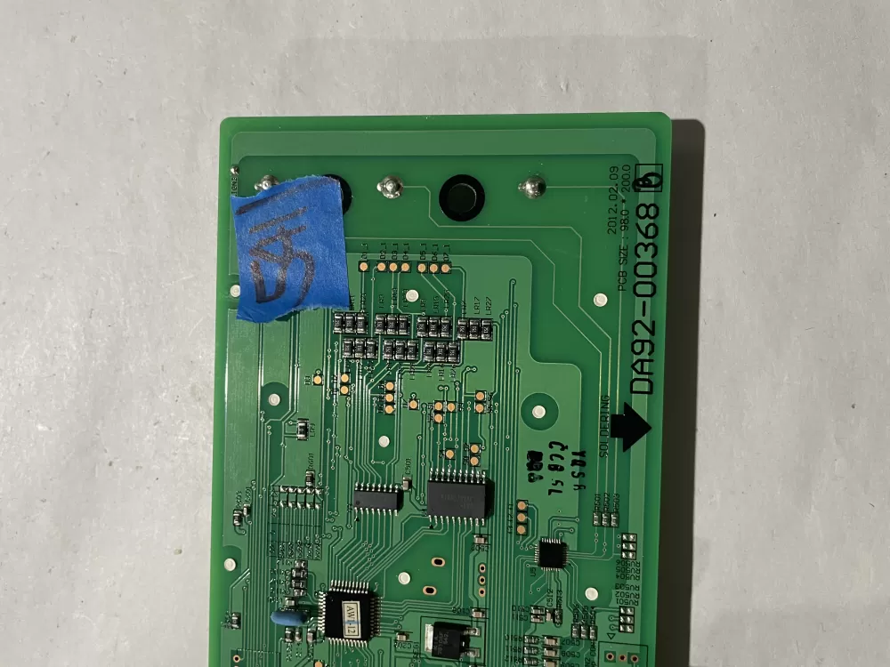 Samsung DA92-00368 B Refrigerator Dispenser UI Control Board AZ196386 | KM541