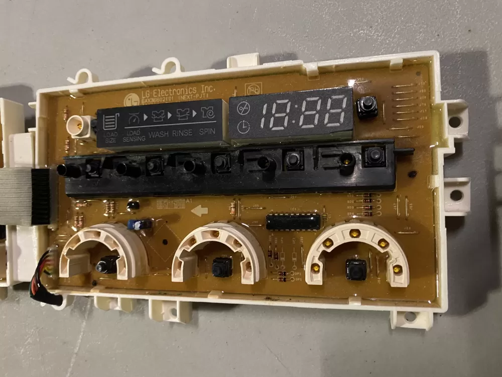 LG EBR36870711 Washer Control Board Panel User Interface AZ27686 | BK279