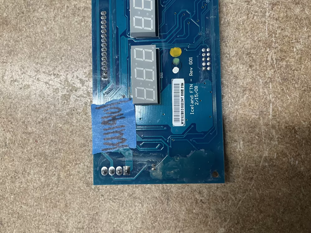 Whirlpool Kenmore W10162500 Refrigerator Dispenser Control Board AZ4728 | KM1410