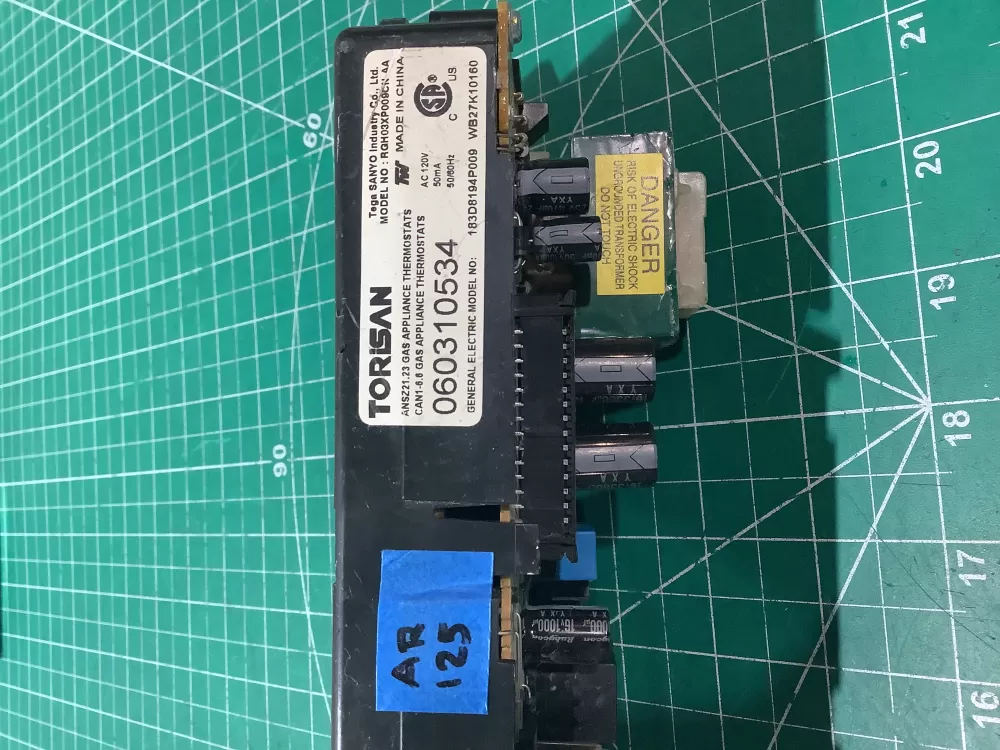 GE WB27K10160 183D8194P009 Range Control Board AZ193969 | AR125