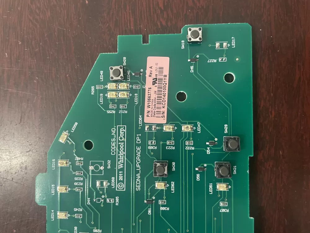 Whirlpool W10563776 Washer Control Board AZ47529 | KM1623