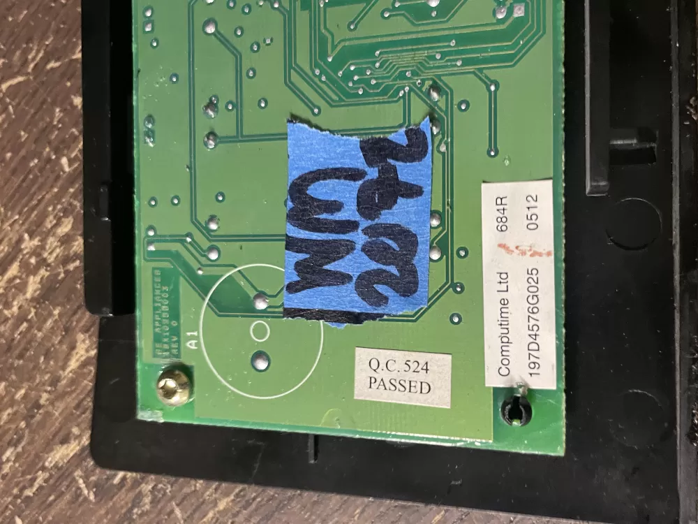 GE 197D4576G025 Refrigerator Control Board Dispenser AZ60804 | Wm2072