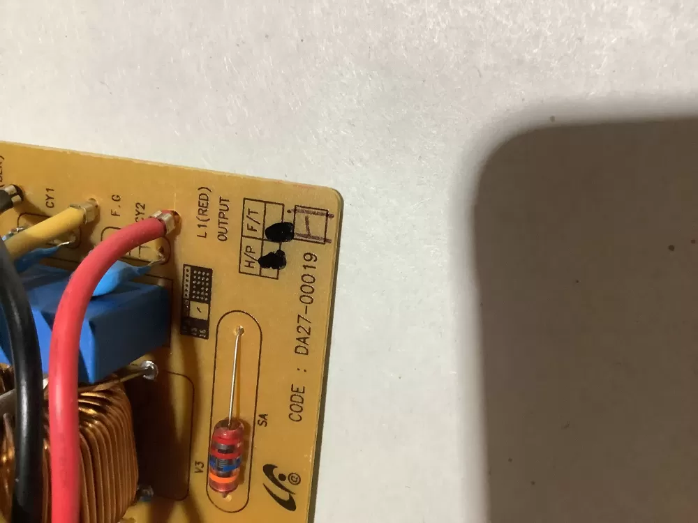 Kenmore DA27 00019H Refrigerator Control Board Noise Filter AZ146033 | ZC2448