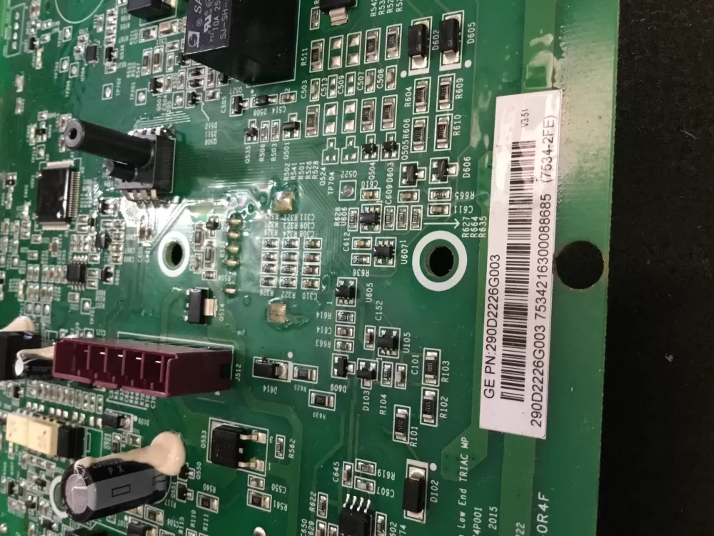 GE WH22X32357 290D2226G003 WH18X28174 Washer Control Board AZ100111 | NR119