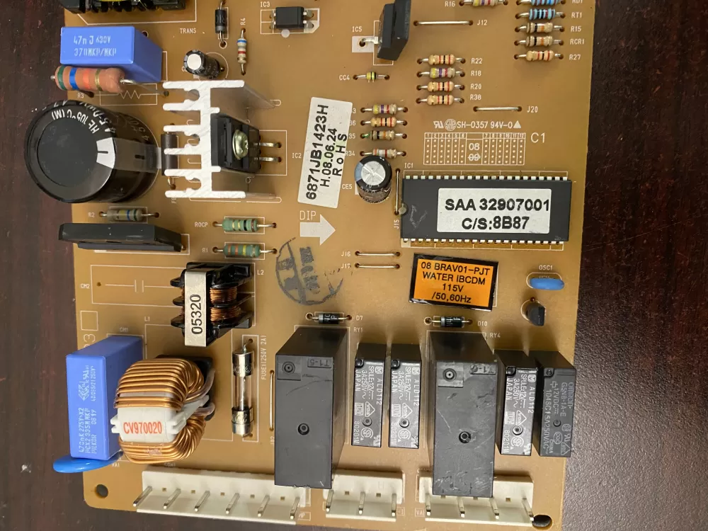 LG Refrigerator 6871JB1423B Main Board AZ39624 | BK564