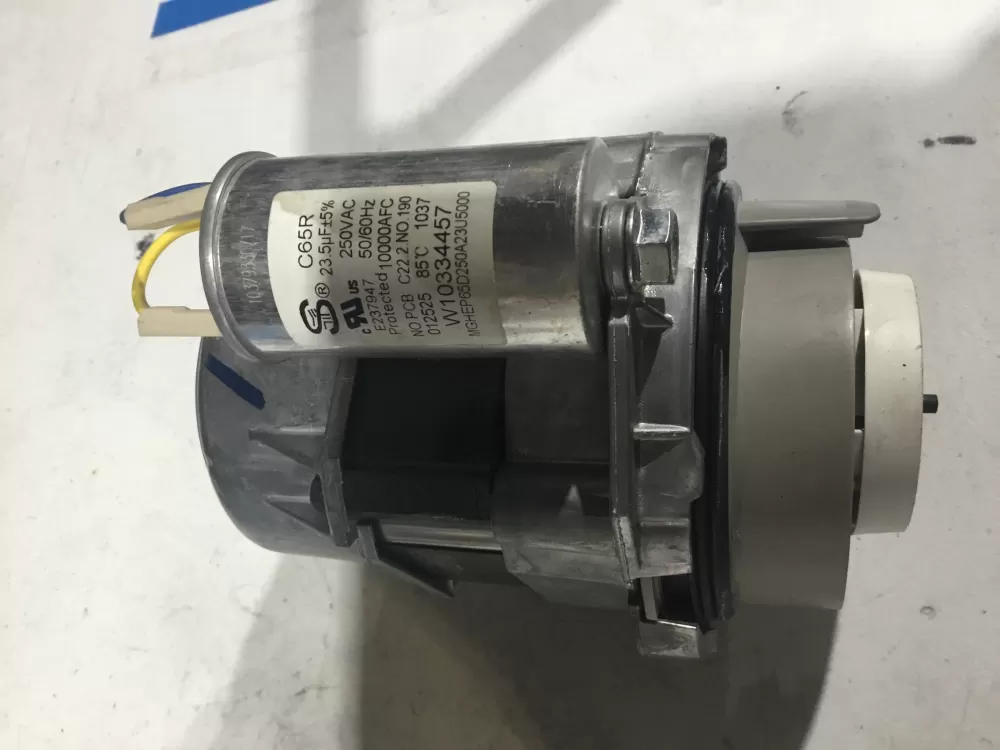 Whirlpool W10226459 W10200940 Dishwasher Pump Motor