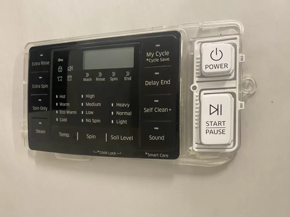 Samsung DC92-01607J  AP6243588  DC94-06643A  DC93-00376D  PS12084833 Dryer UI Control Board