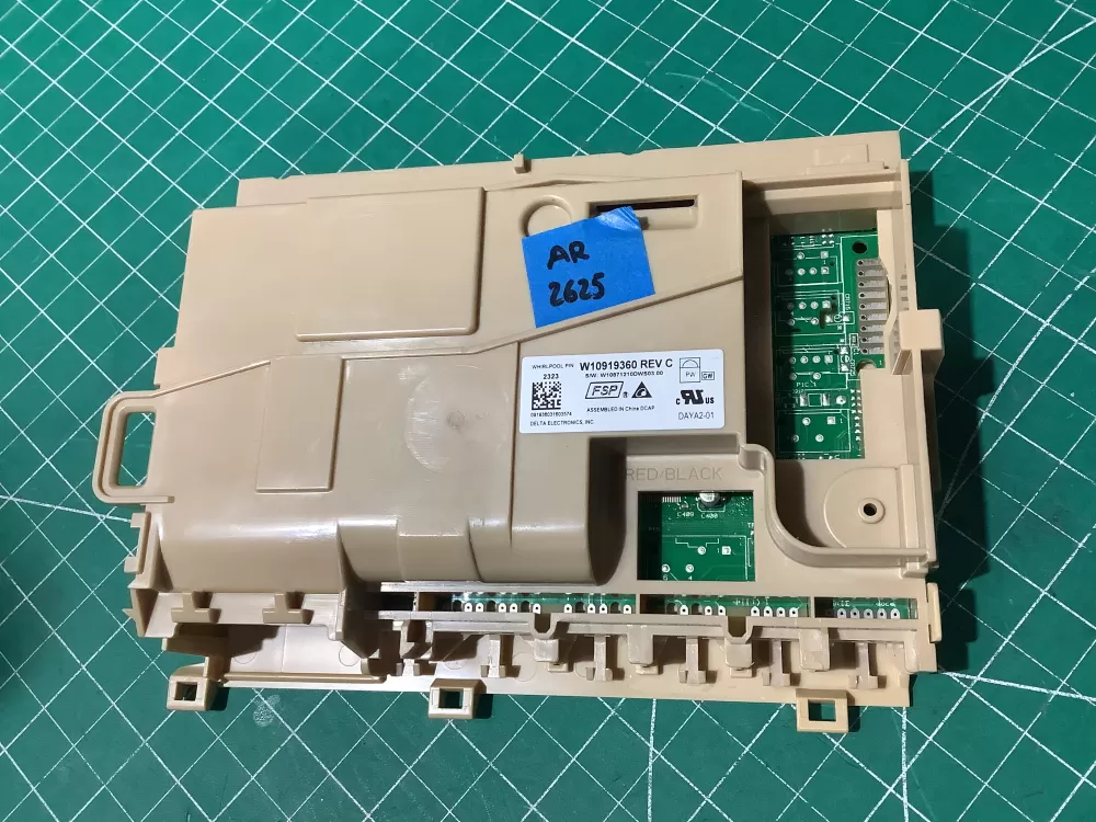 Whirlpool W10919360 W11087226 Dishwasher Control Board # AZ193921 | AR2625