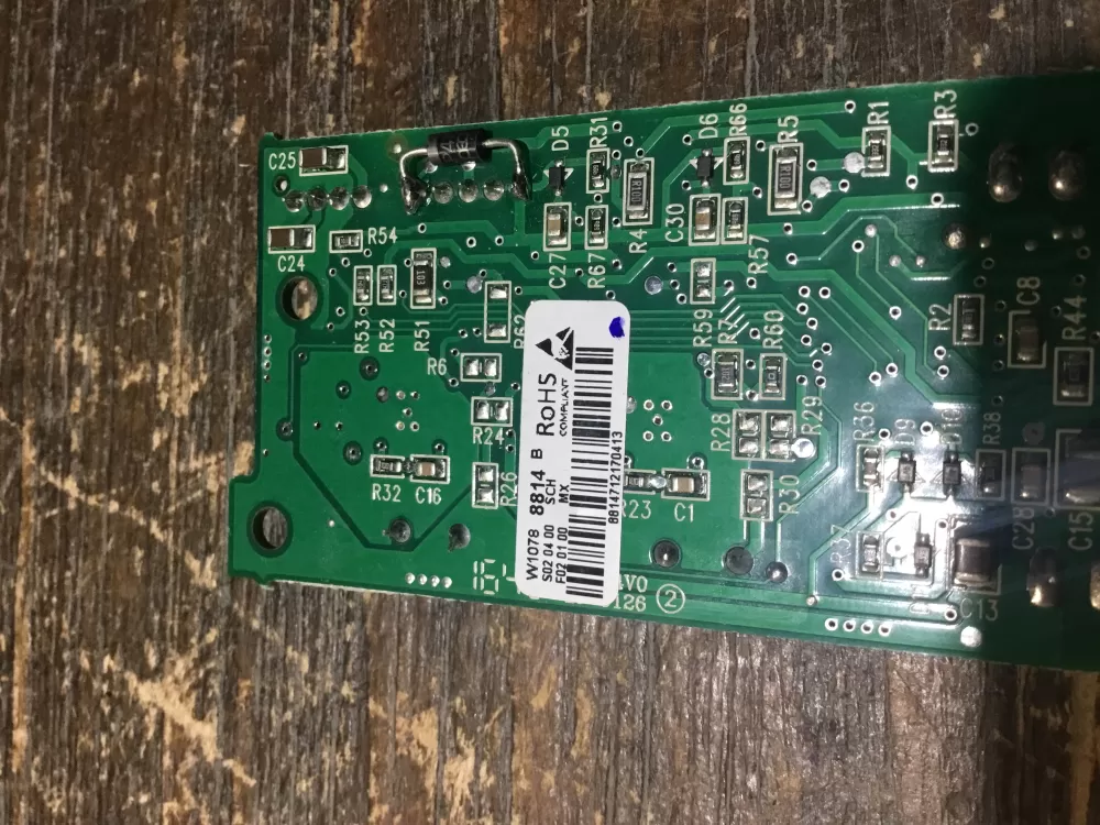 Whirlpool KitchenAid W10676677 Refrigerator Control Board AZ62289 | NR2040