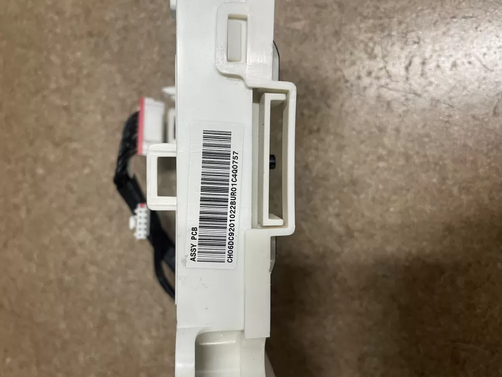 Samsung DC92 01022B Washer Control Board AZ18960 | KMV267