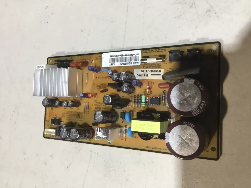 Samsung DA92 00768D Refrigerator Control Board Inverter AZ48756 | NR1792