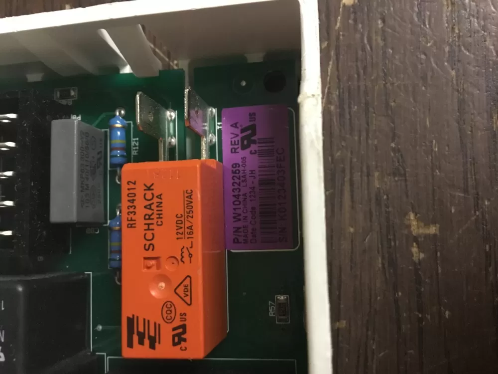 Whirlpool W10368722 W10432259 WPW10432259 Dryer Control Board AZ19127 | NR62