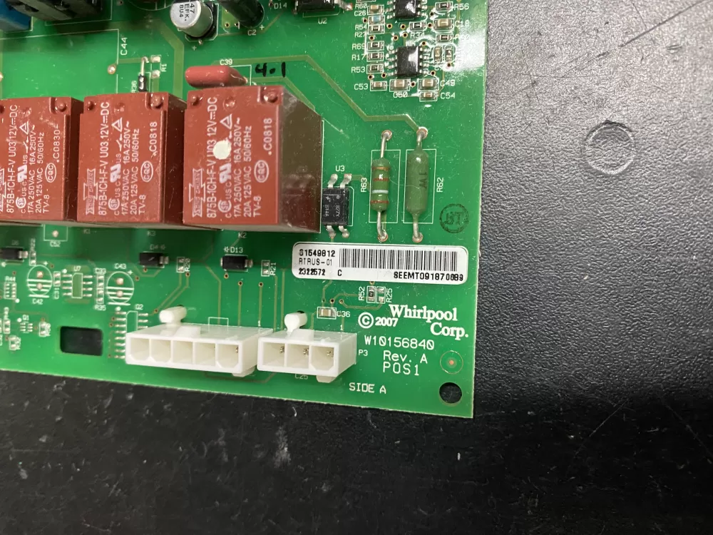 Whirlpool Maytag W10259855 W10156840 Refrigerator Control Board AZ20682 | BK855