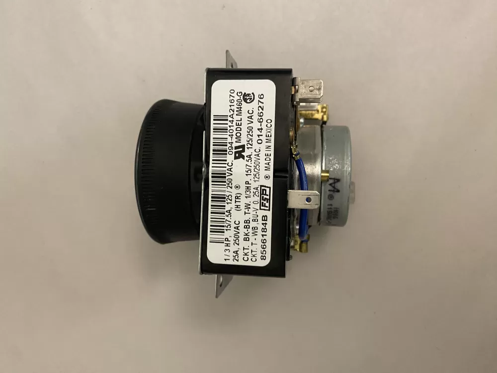 Whirlpool 8566184A 8566184 WP8566184 AP6013380 8566184R PS11746606 Dryer Timer