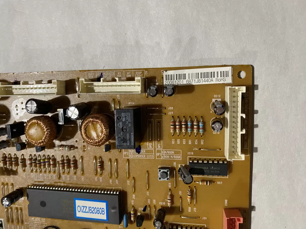LG 6871JB1440A Refrigerator Control Board Main AZ189712 | BK86