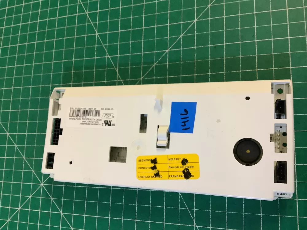 Whirlpool W11324160 Refrigerator Control Board AZ191489 | NR1416