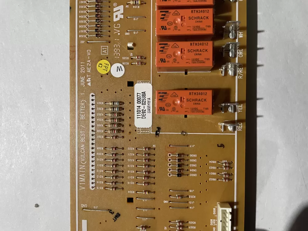 Samsung DE92 02588A 02588C Range Control Board AZ206153 | KM1997