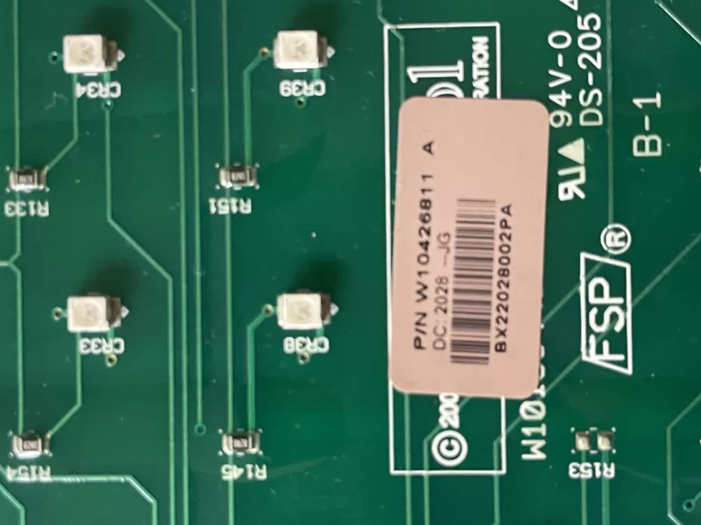 Maytag Whirlpool W10426811 Washer Control Board AZ44139 | Wm550