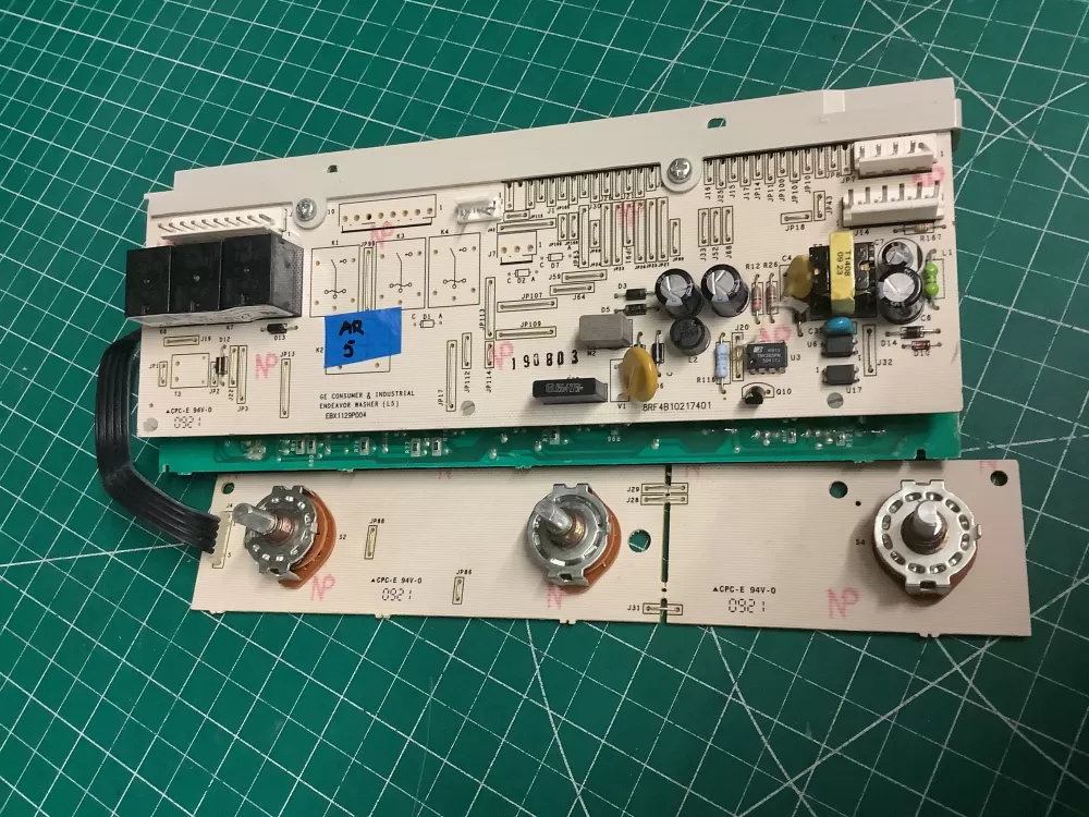 GE 175D5261G040 EBX1129P004 WH12X10614 Washer Control Board AZ205132 | AR5
