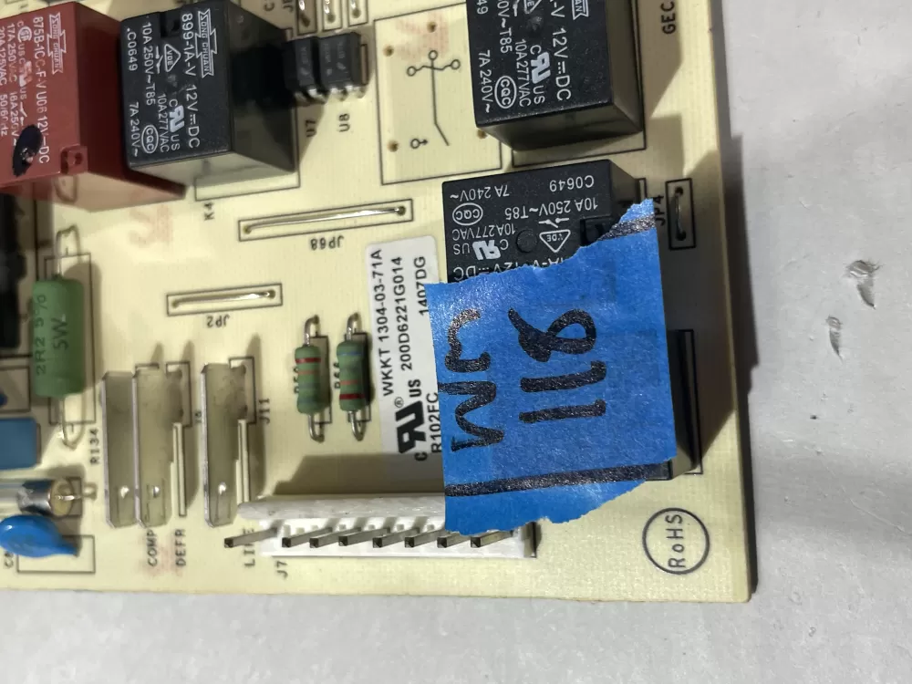 GE Refrigerator Control Board WR55X10942 WR55X10699 AZ205889 | Wm118