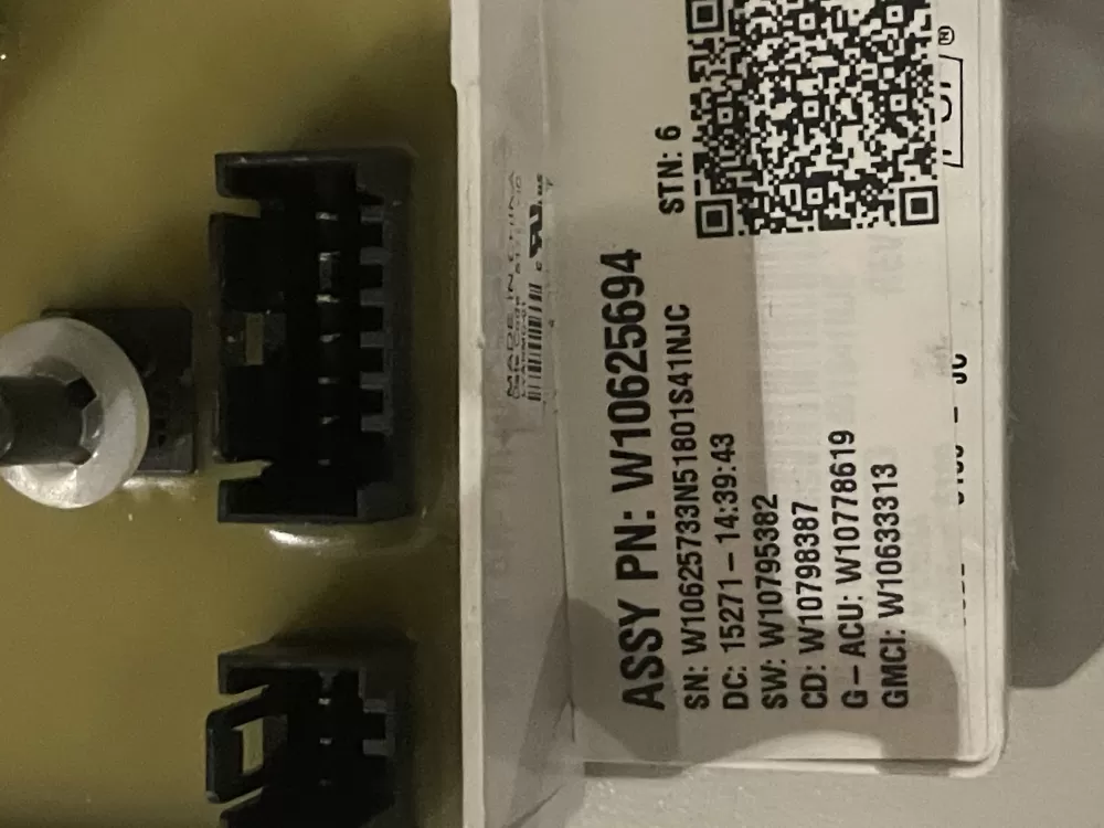 Maytag AP6230877 W10625694 W10812420 Washer Control Board AZ34155 | Wm1696