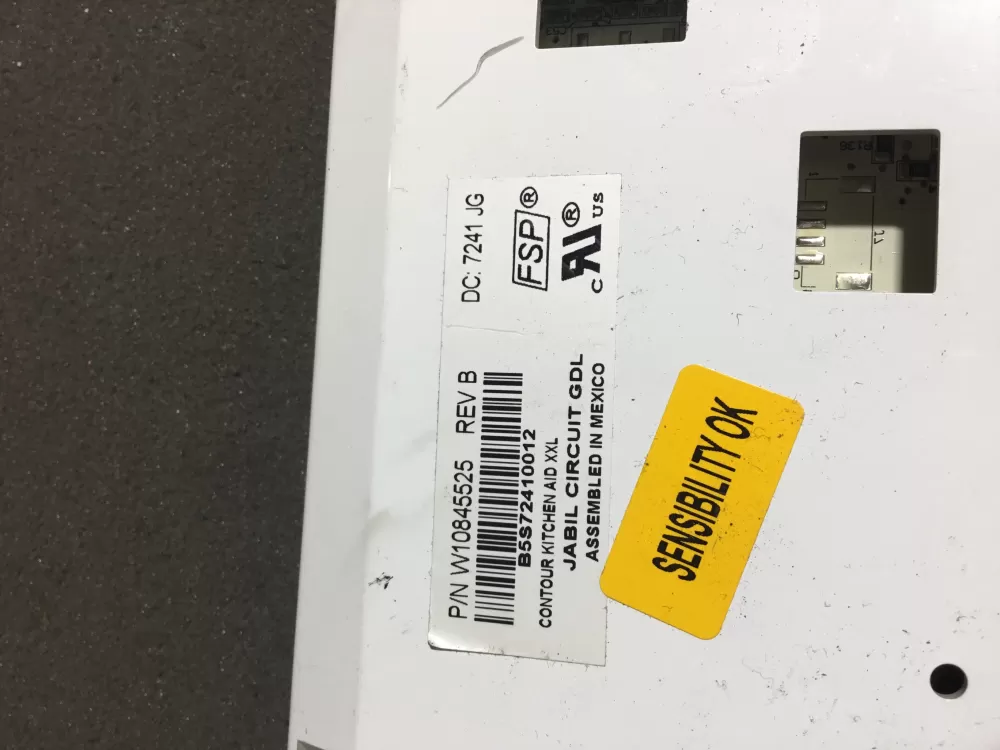 KitchenAid W10761088 W10807858 Refrigerator Control Board AZ96303 | NR23